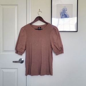 Puff-sleeve T-Shirt